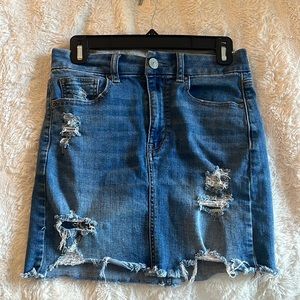 American Eagle jean skirt